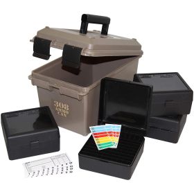 Mtm 308 Ammo Can For 400 Rd. Includes 4 Each Rm-100'S Dark Earth