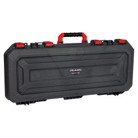 Plano All Weather 2Â„¢ 36" Gun Case With Rustrictorâ„¢ (Grey With Red Latches)