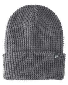 Adult Vertex Knit Beanie - BLACK MELANGE - OS (Color: POLAR MELANGE, size: OS)