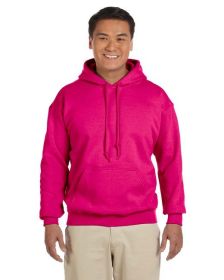 Pack Of 5 Gildan G185 Adult Heavy Blend 8 oz., 50/50 Hooded Sweatshirt (Color: HELICONIA, size: 2XL)