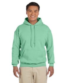 Pack Of 5 Gildan G185 Adult Heavy Blend 8 oz., 50/50 Hooded Sweatshirt (Color: MINT GREEN, size: 2XL)