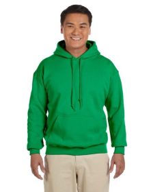 Pack Of 5 Gildan G185 Adult Heavy Blend 8 oz., 50/50 Hooded Sweatshirt (Color: IRISH GREEN, size: 2XL)