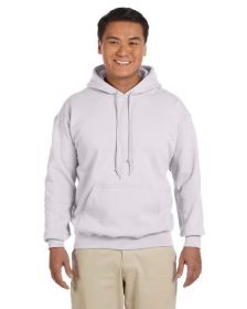 Pack Of 5 Gildan G185 Adult Heavy Blend 8 oz., 50/50 Hooded Sweatshirt (Color: ASH, size: S)