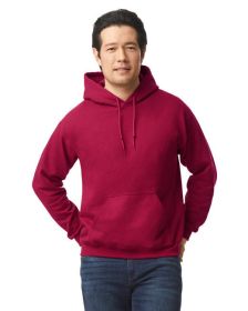 Pack Of 5 Gildan G185 Adult Heavy Blend 8 oz., 50/50 Hooded Sweatshirt (Color: ANTIQ CHERRY RED, size: 3XL)