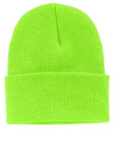 Port & Company Knit Cap CP90 (Color: Neon Green, size: OSFA)