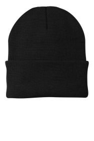 Port & Company Knit Cap CP90 (Color: Black, size: OSFA)