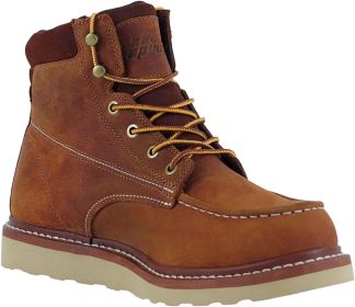 LASTING PINNIP mens Chukka Boots Casual Fashion & Work Handcrafted Goodyear Welt Construction (Color: brown, size: 10)