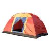 Bosonshop Outdoor 8 Person Camping Tent Easy Set Up Party Large Tent for Traveling Hiking With Portable Bag;  Blue